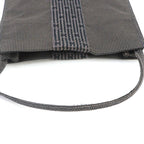 Hermes Her Line Pochette Shoulder Bag Canvas Gray Herline — view 7