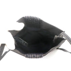 Hermes Her Line Pochette Shoulder Bag Canvas Gray Herline — view 6