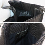 Hermes Her Line Pochette Shoulder Bag Canvas Gray Herline — view 8