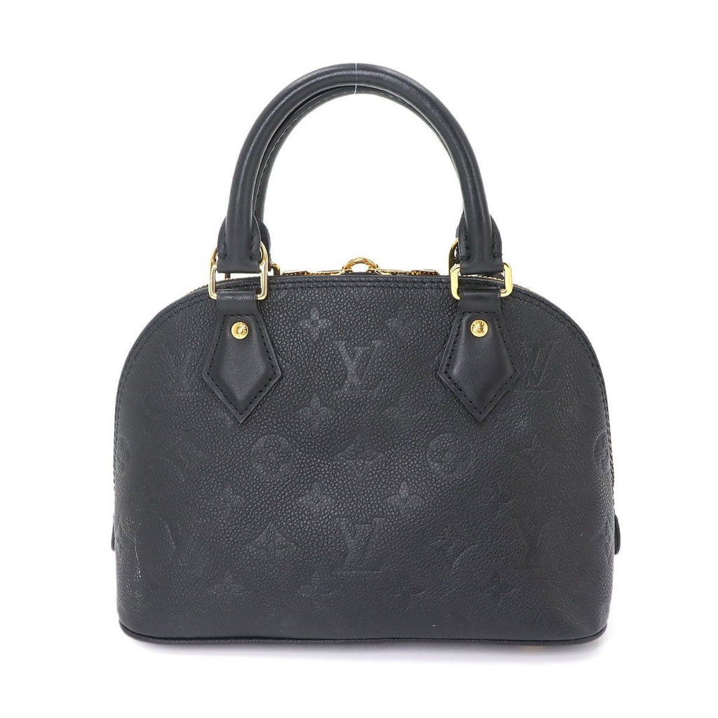 Louis Vuitton Monogram Empreinte Alma BB 2-Way Bag Leather Black — view 3