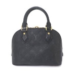 Louis Vuitton Monogram Empreinte Alma BB 2-Way Bag Leather Black — view 3