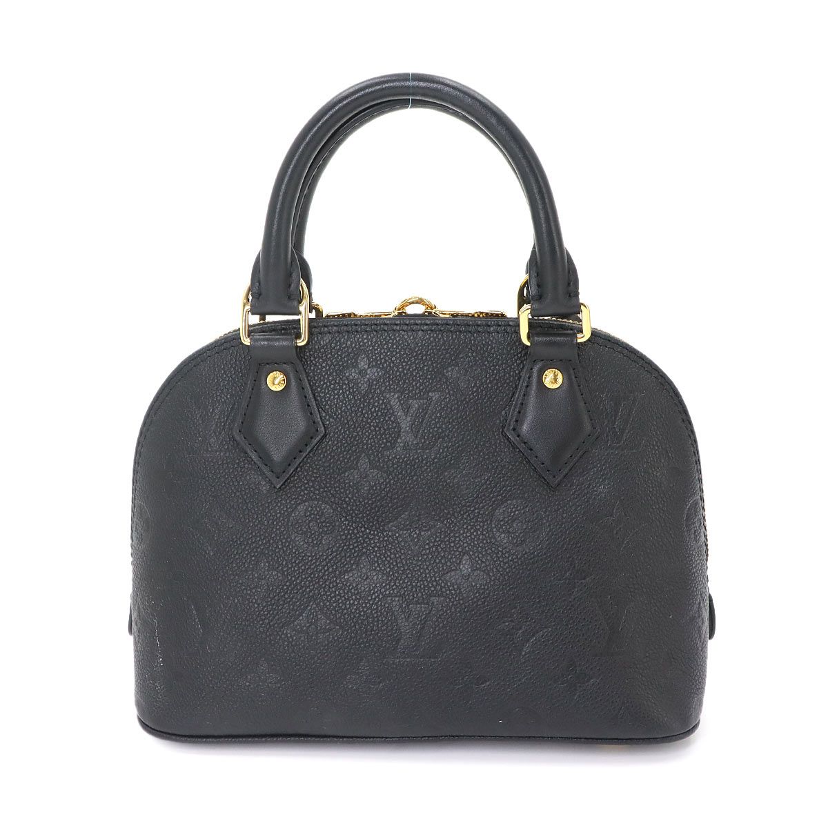 Louis Vuitton Monogram Empreinte Alma BB 2-Way Bag Leather Black — view 3