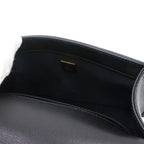 Chanel Boy Small Chain Shoulder Bag Caviar Leather Black Gold — view 8