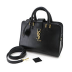 Saint Laurent Cabas 2-Way Bag Leather Black Baby — view 2