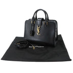 Saint Laurent Cabas 2-Way Bag Leather Black — view 2