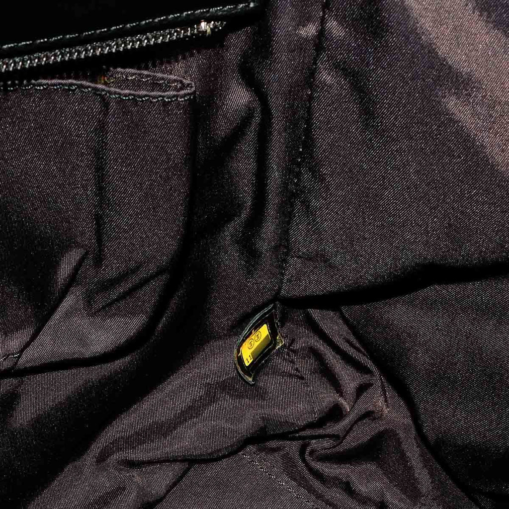 Chanel Paris Biarritz GM Tote Nylon Leather Black — view 8