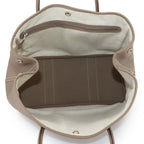 Hermes Garden Party PM Tote Negonda Etoupe Silver — view 7