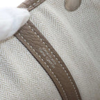 Hermes Garden Party PM Tote Negonda Etoupe Silver — view 8