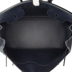 Hermes Birkin 35 Handbag Veau Epsom Navy Second — view 6