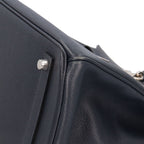 Hermes Birkin 35 Handbag Veau Epsom Navy Second — view 8