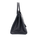 Hermes Birkin 35 Handbag Veau Epsom Navy Second — view 4