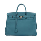 Hermes Birkin 40 Handbag Togo Green Second