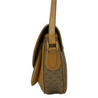 Gucci Shoulder Bag Vintage Dark Brown Leather — view 4