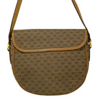 Gucci Shoulder Bag Vintage Dark Brown Leather — view 3