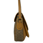 Gucci Shoulder Bag Vintage Dark Brown Leather — view 2