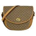 Gucci Shoulder Bag Vintage Dark Brown Leather