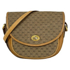 Gucci Shoulder Bag Vintage Dark Brown Leather