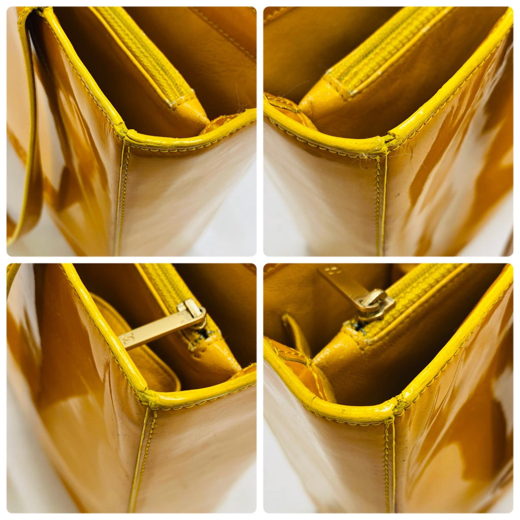 Chanel Tote Logo Yellow — view 6