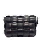 Bottega Veneta Shoulder Bag Padded Cassette Classic Black Lambskin — view 2
