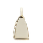 Celine Shoulder Bag Micro White Calfskin Gold — view 3