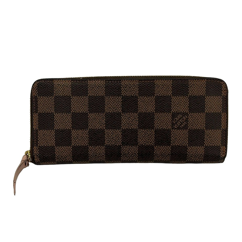 Louis Vuitton Wallet Damier Portefeuille Clemence Rose Ballerine