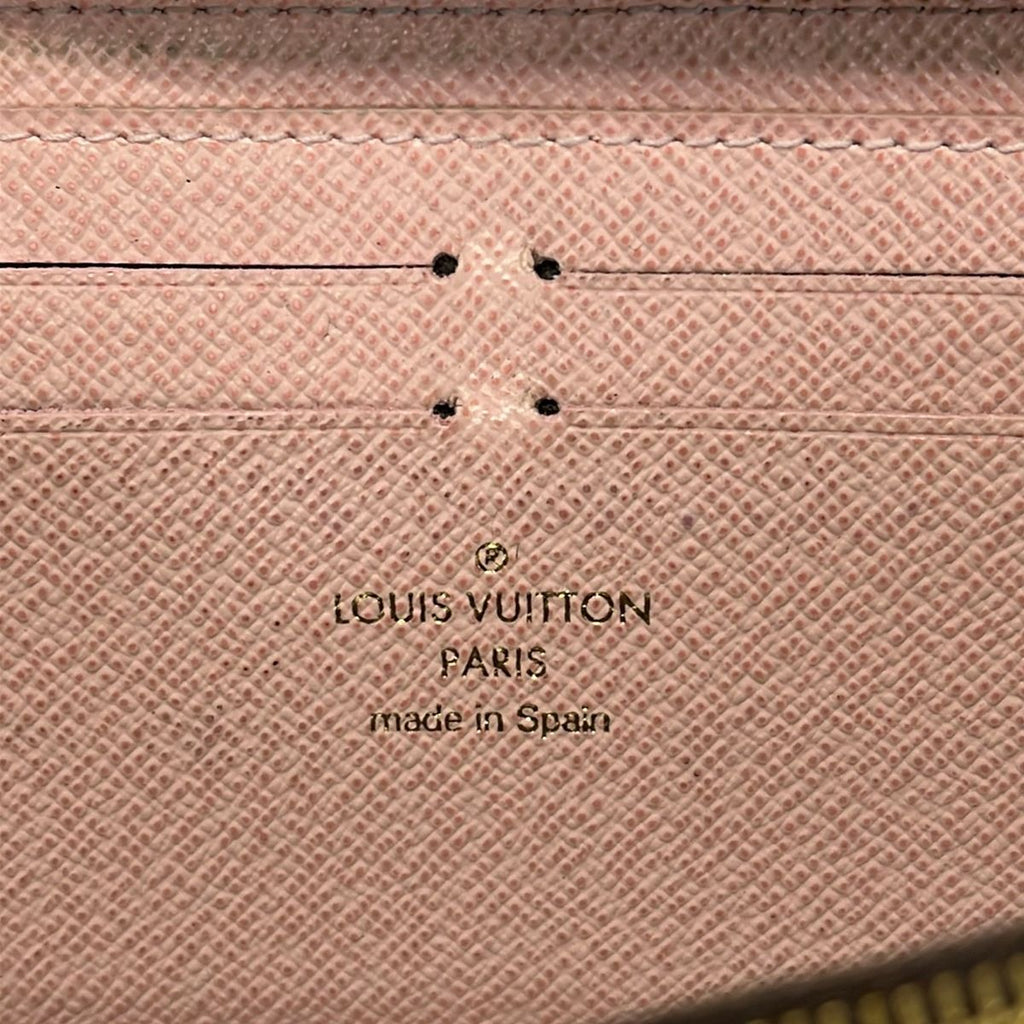 Louis Vuitton Wallet Damier Portefeuille Clemence Rose Ballerine — view 5