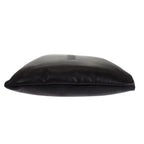 Saint Laurent Large Puffy Pouch Clutch Lambskin Black Silver with — view 4