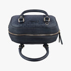 Gucci Micro Guccissima Navy Leather Shoulder — view 8