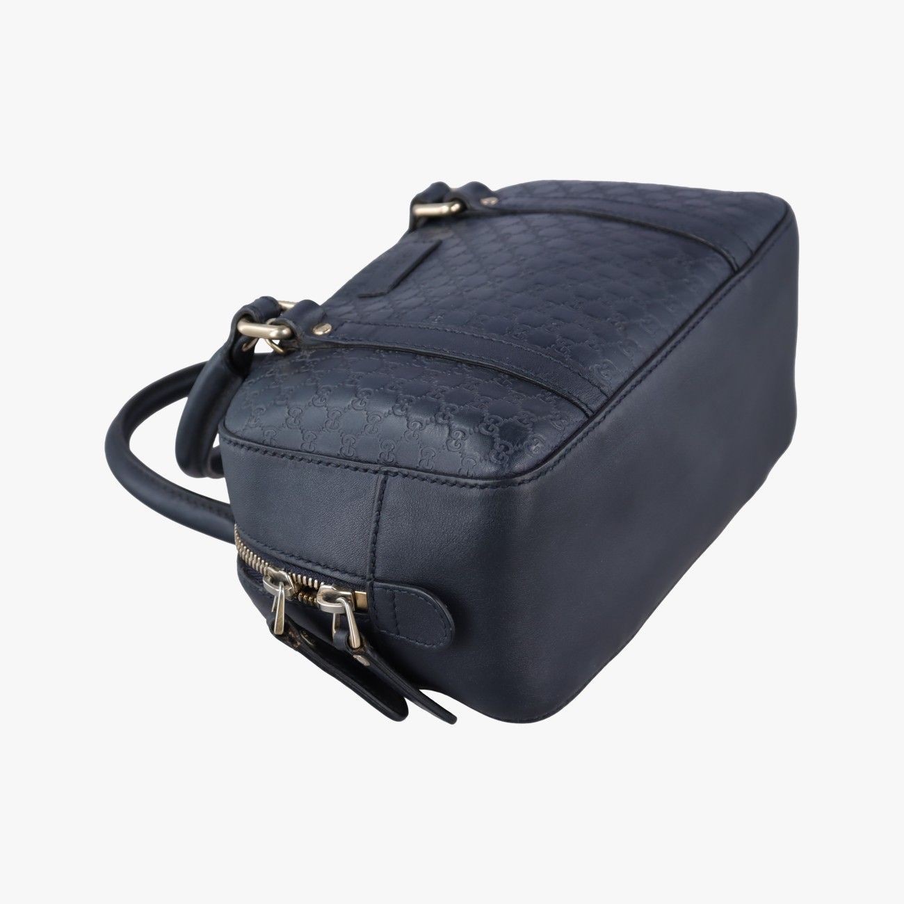 Gucci Micro Guccissima Navy Leather Shoulder — view 5