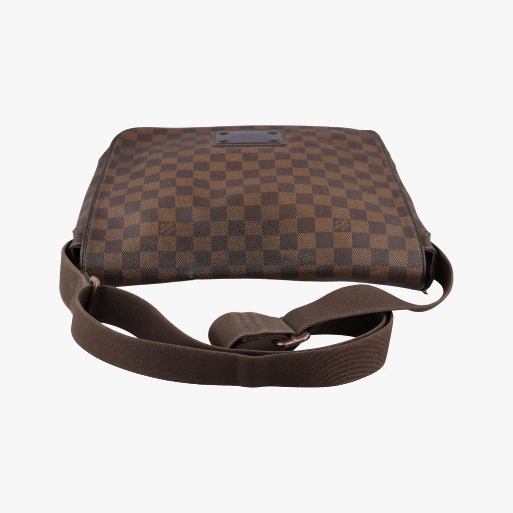 Louis Vuitton Brooklyn MM Ebene Damier Canvas Shoulder — view 8
