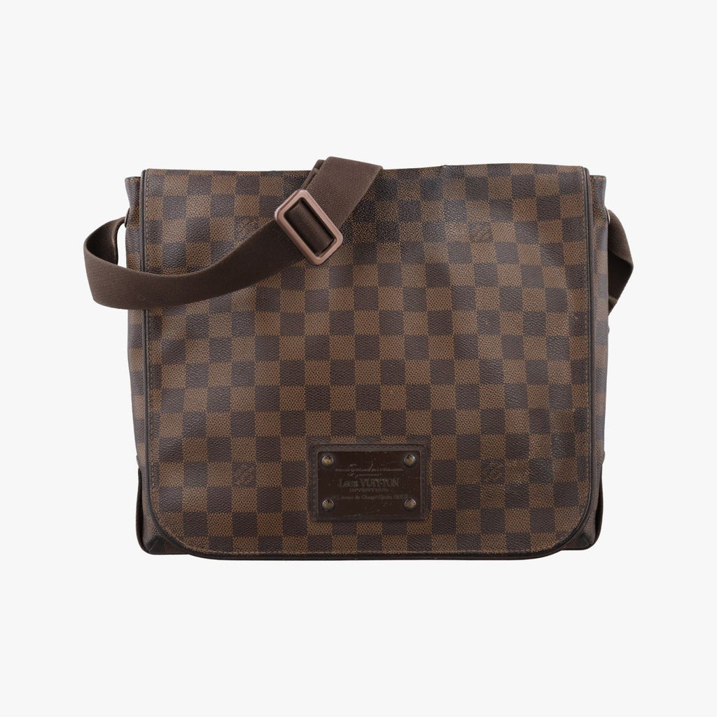 Louis Vuitton Brooklyn MM Ebene Damier Canvas Shoulder