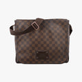 Louis Vuitton Brooklyn MM Ebene Damier Canvas Shoulder
