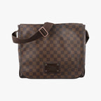 Louis Vuitton Brooklyn MM Ebene Damier Canvas Shoulder
