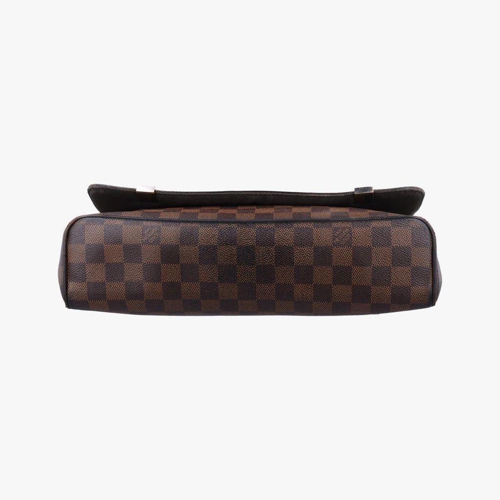 Louis Vuitton District MM Ebene Damier Canvas Shoulder — view 3