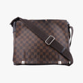 Louis Vuitton District MM Ebene Damier Canvas Shoulder