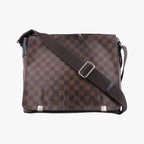 Louis Vuitton District MM Ebene Damier Canvas Shoulder