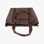 Louis Vuitton Cabas Beaubourg Ebene Damier Canvas Tote — view 8