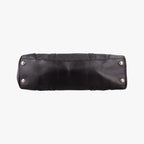 Gucci GG Supreme Joy Vertical Dark Brown Leather Handbag — view 3