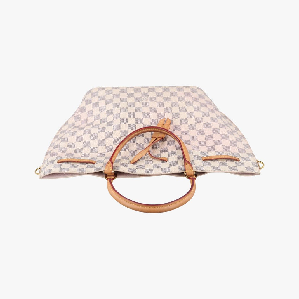 Louis Vuitton Girolatta Azur Damier Canvas Shoulder — view 8