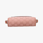 Gucci Ophidia Pink Canvas Leather Shoulder — view 3