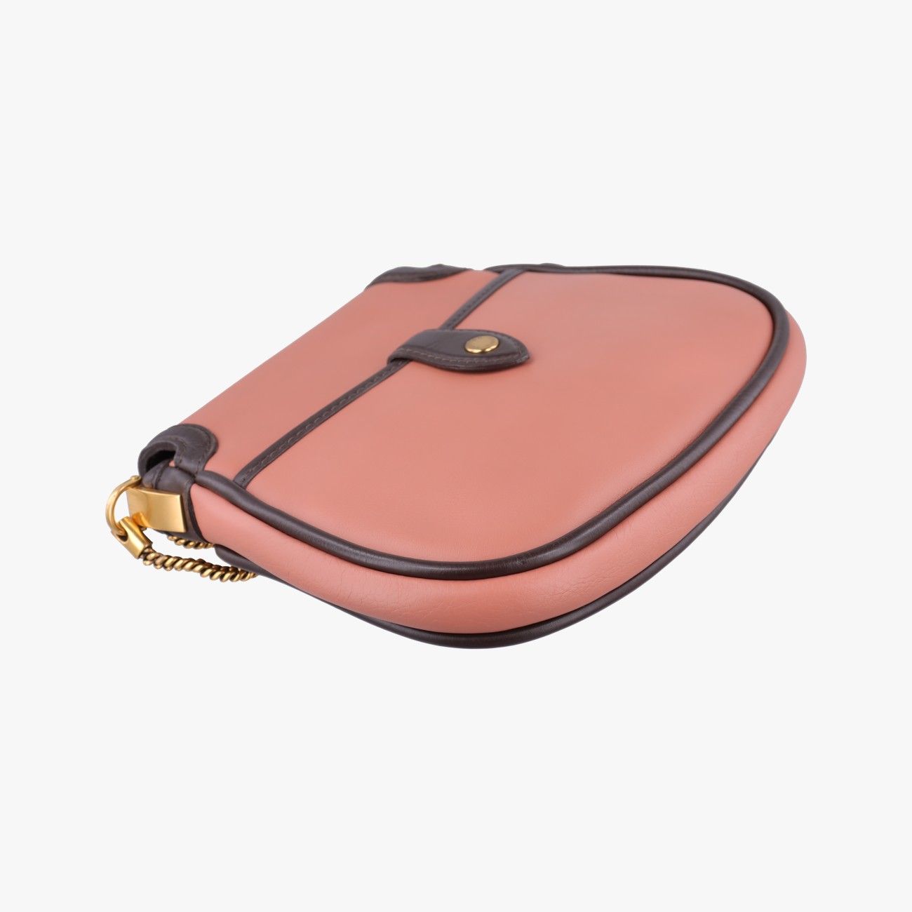 Louis Vuitton Collection Trapezio Pink Brown Leather Shoulder — view 7