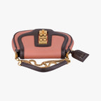 Louis Vuitton Collection Trapezio Pink Brown Leather Shoulder — view 8