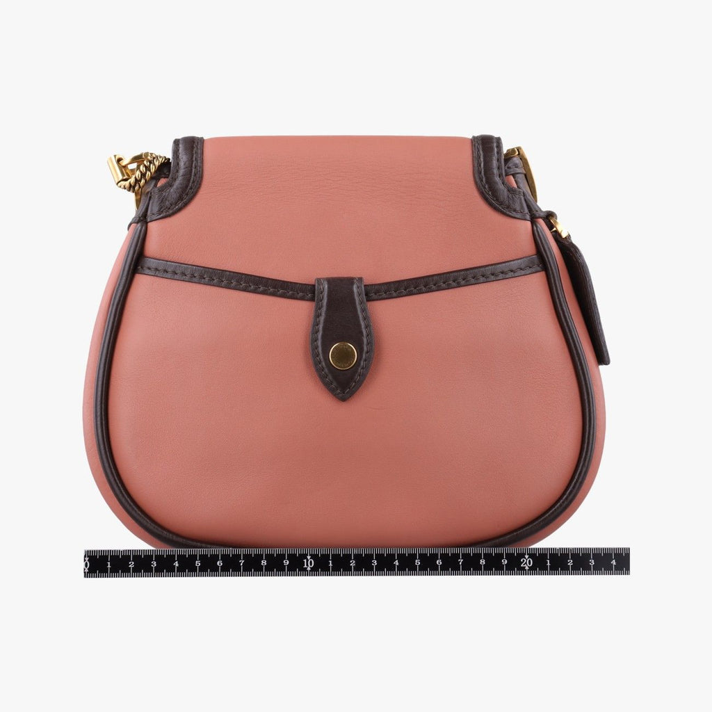 Louis Vuitton Collection Trapezio Pink Brown Leather Shoulder — view 2