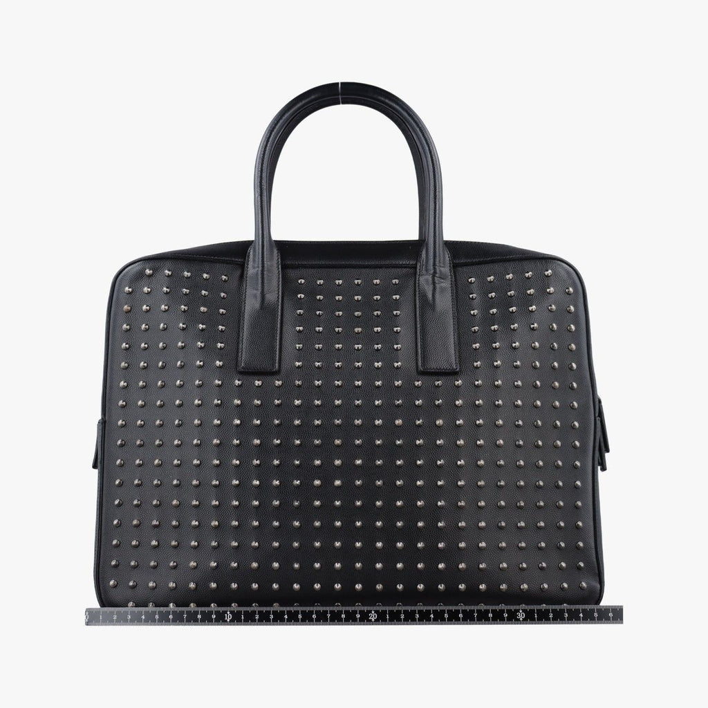 Saint Laurent Briefcase Black Leather — view 2