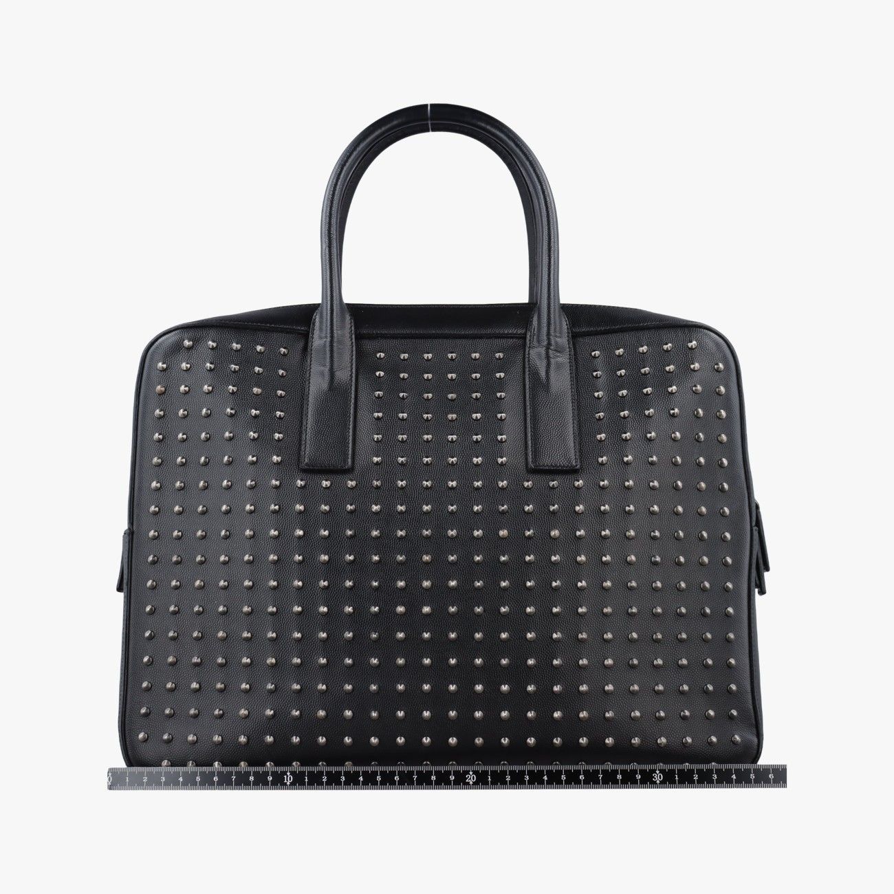 Saint Laurent Briefcase Black Leather — view 2