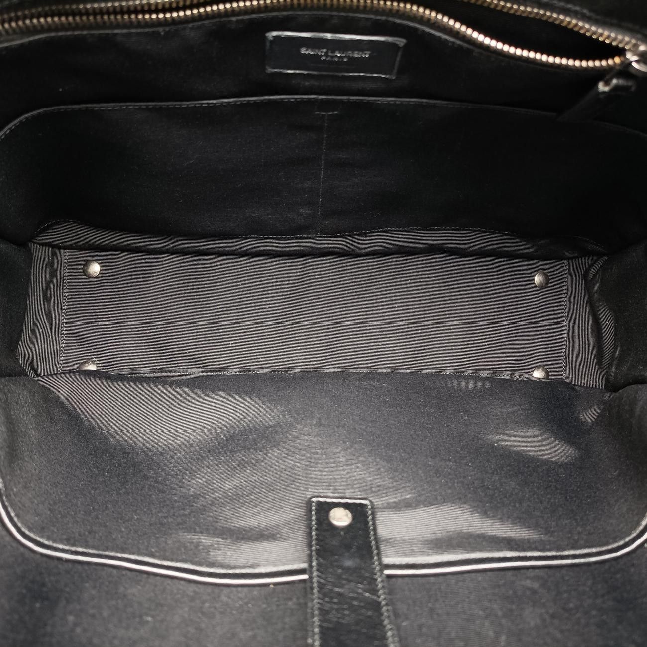 Saint Laurent Briefcase Black Leather — view 9