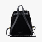 Saint Laurent Festival Fringe Backpack Black Velour — view 2