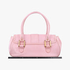 Fendi Logo Flap Bag Pink Leather — view 2