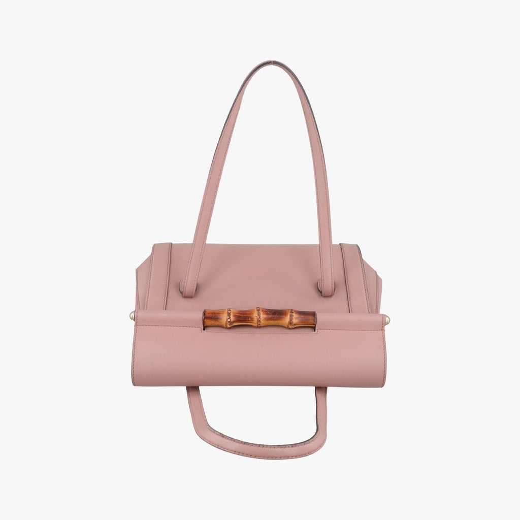 Gucci Bamboo Barrette Pink Leather — view 8