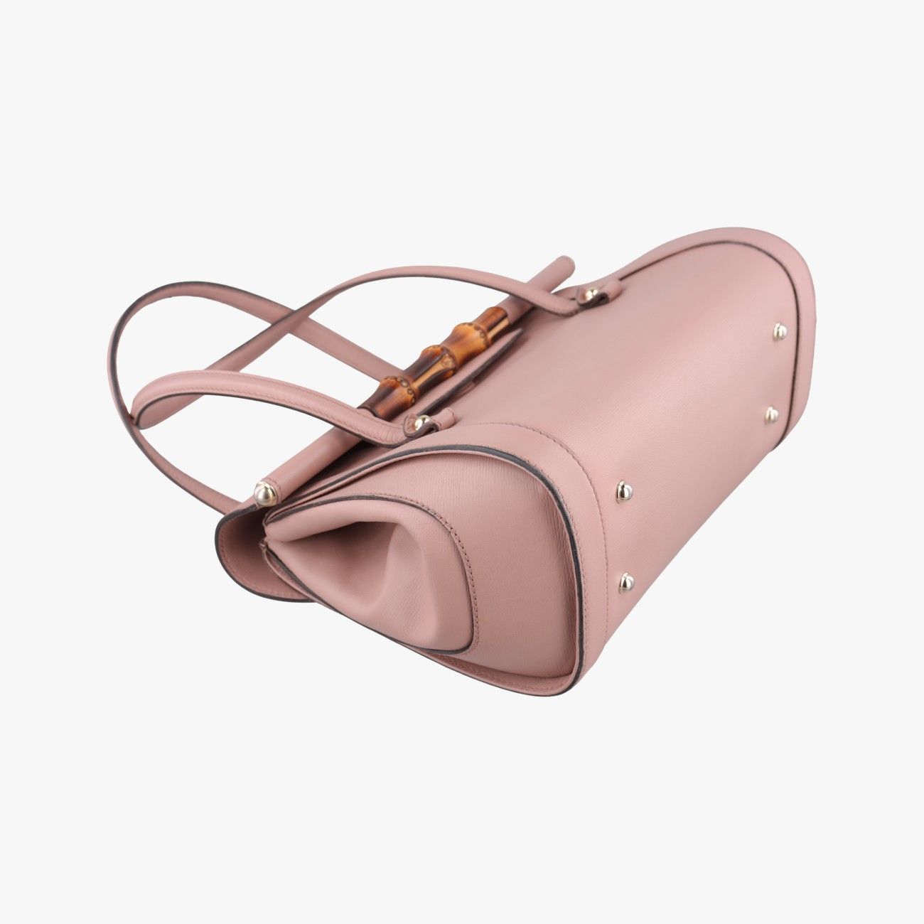Gucci Bamboo Barrette Pink Leather — view 5